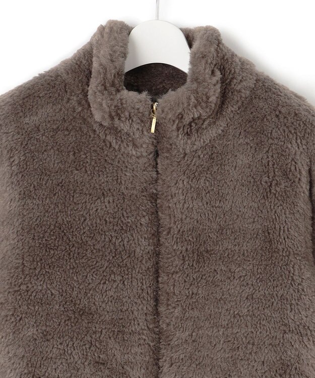 23区 【洗える】テディボア アウター グレー系