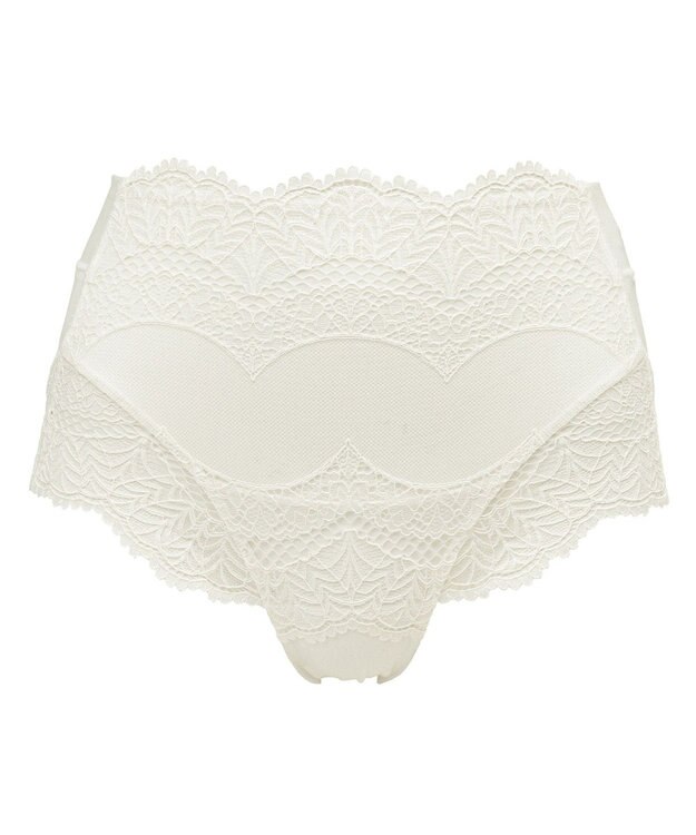 BRADELIS New York 【BRADELIS Me】 レーシィオールインワンスタイルショーツ オフホワイト