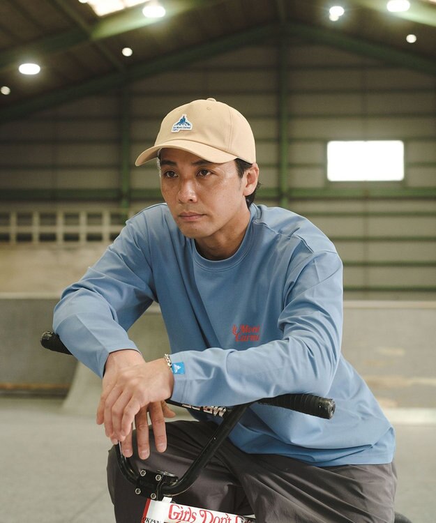 SHARE PARK MENS 【UVケア・吸水速乾・ストレッチ・軽量 】バックプリントTシャツ（L・XLサイズ） ブルー系