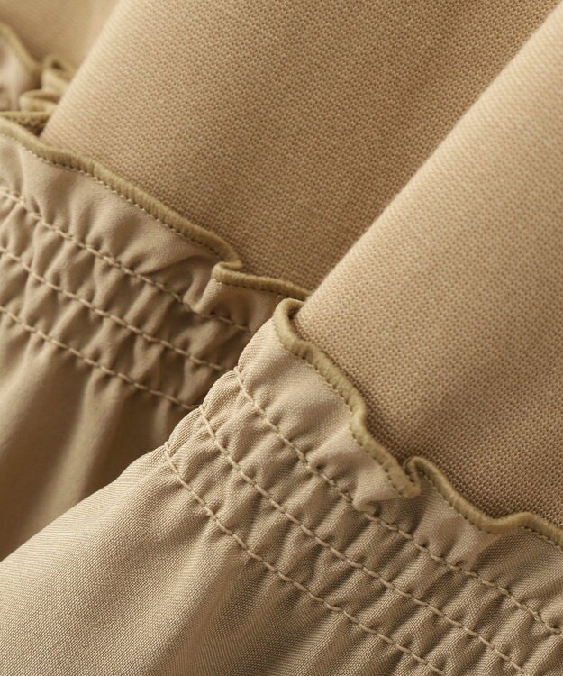 Green Parks 裾ドッキングプルオーバー Beige
