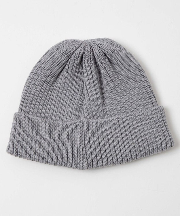 WEGO ribbon　knit　cap グレー
