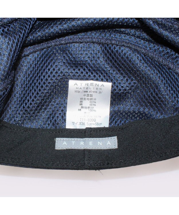 ATRENA BLACK＆INDIGO　ハンチング ネイビー