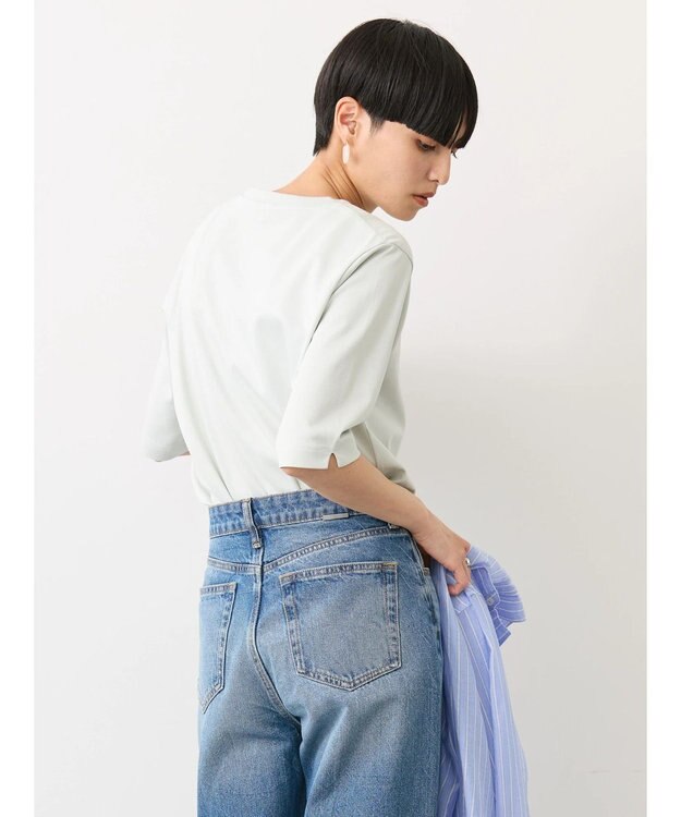 AMERICAN HOLIC ＵＶカット５分袖カットプルオーバー Mint