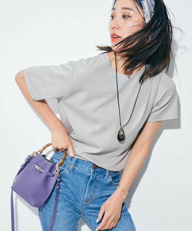 23区 【一部店舗限定】ベーシック IT TEE グレージュ系