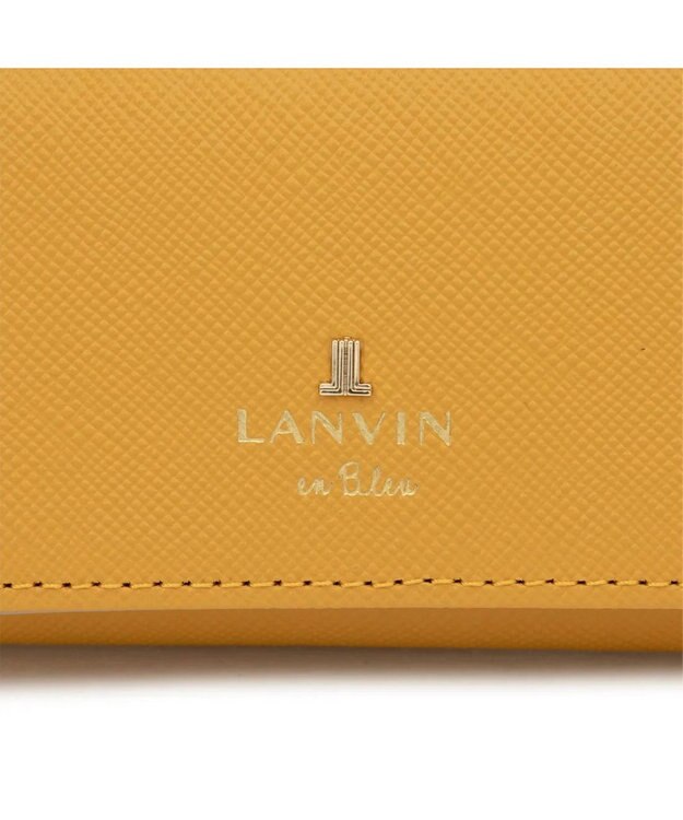 LANVIN en Bleu リュクサンブールカラー キーケース マスタード