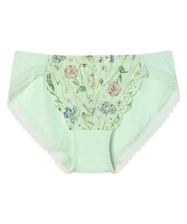 une nana cool レースショーツ MADE WITH LIBERTY FABRIC クリアグリーン