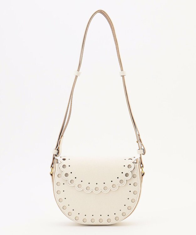 BEIGE， 【一部店舗限定】MARY AL TERNA / ENSOU ウルトラスエードショルダーバック Ivory