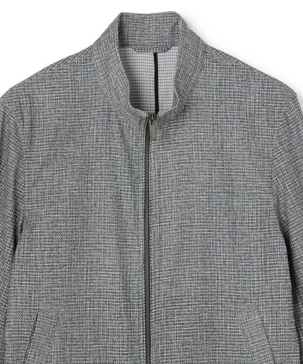 JOSEPH HOMME 【新型】トリコサッカーストレッチ スタンドカラーブルゾン グレー系5