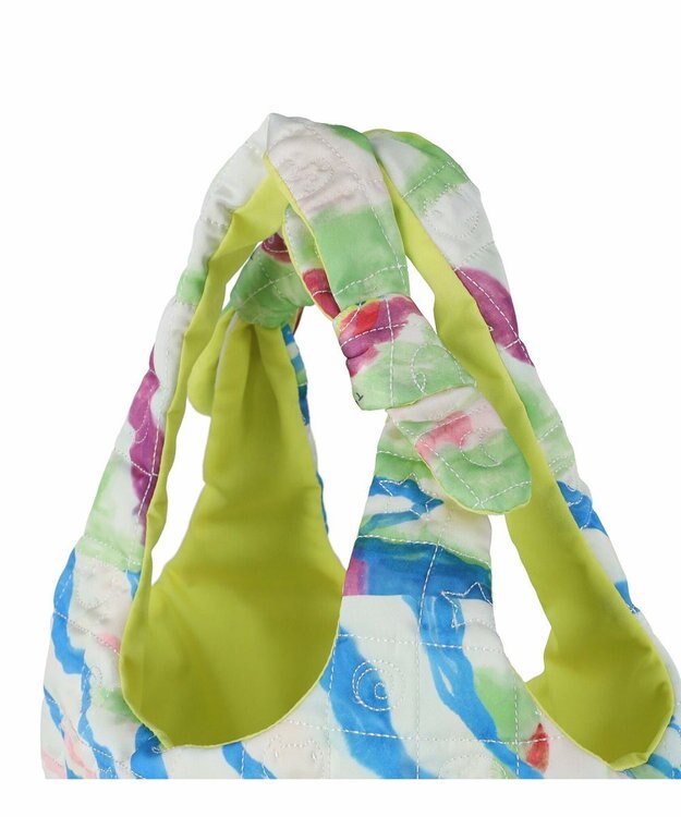 tsumori chisato CARRY Yama Kumo ハンドバッグ トートバッグ リバーシブル Sサイズ イエロー