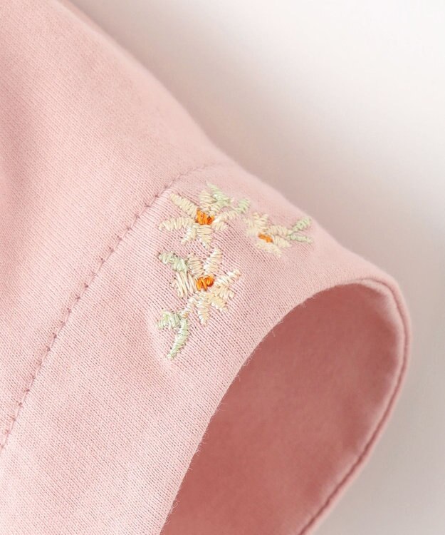 組曲 KIDS 【110-140㎝】ひまわりブーケ Tシャツ ピンク