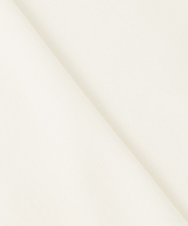 UNFILO 【シワになりにくい】BEAUTY FORM バックフレアTシャツ ホワイト