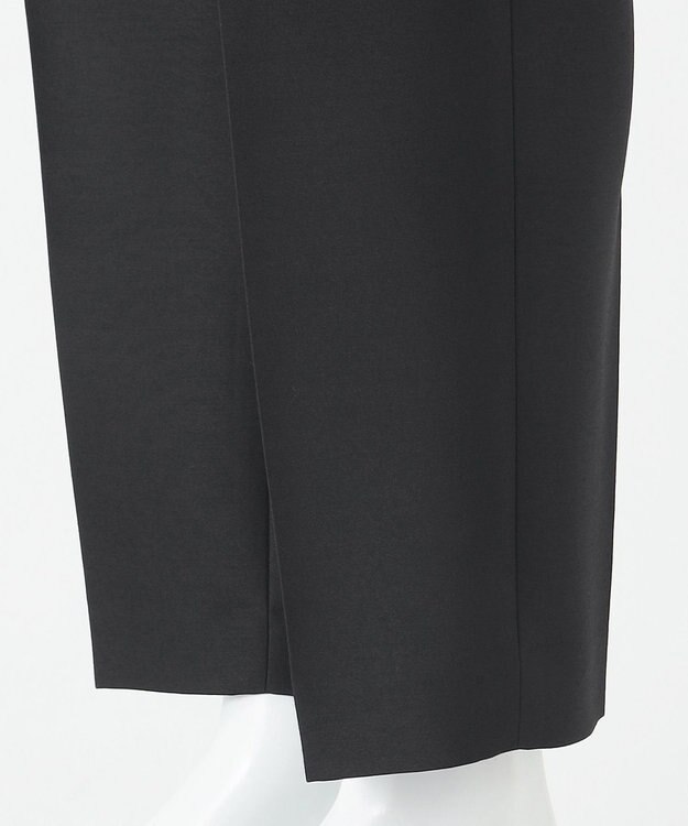 23区 【エステータ】ウールシルクツイル パンツ ブラック系