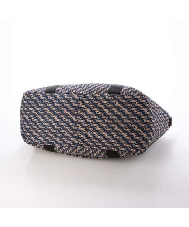 UNBILLION cachecache パッカブルナイロンボストンバッグ ブルーネイビー