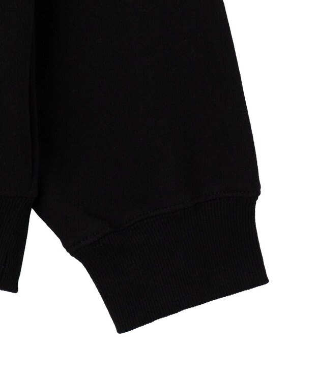 WEGO リラックスフィットTHEBOYグラフィックパーカー ブラック