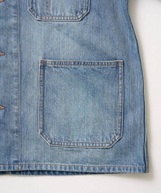 AMERICAN HOLIC デニムカバーオールジャケット Light Indigo
