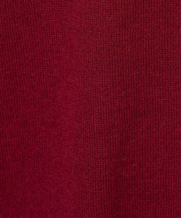 JOSEPH 【洗える】キャッシュエアー　ラウンドネックニット Ruby