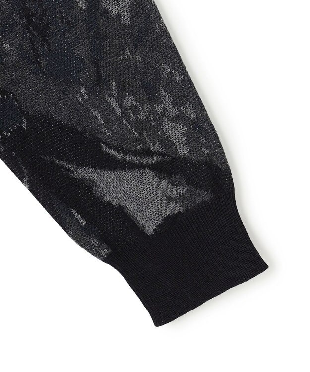 JOSEPH HOMME 【新柄】モロッカンジャガード　クルーネックニット ブラック系5