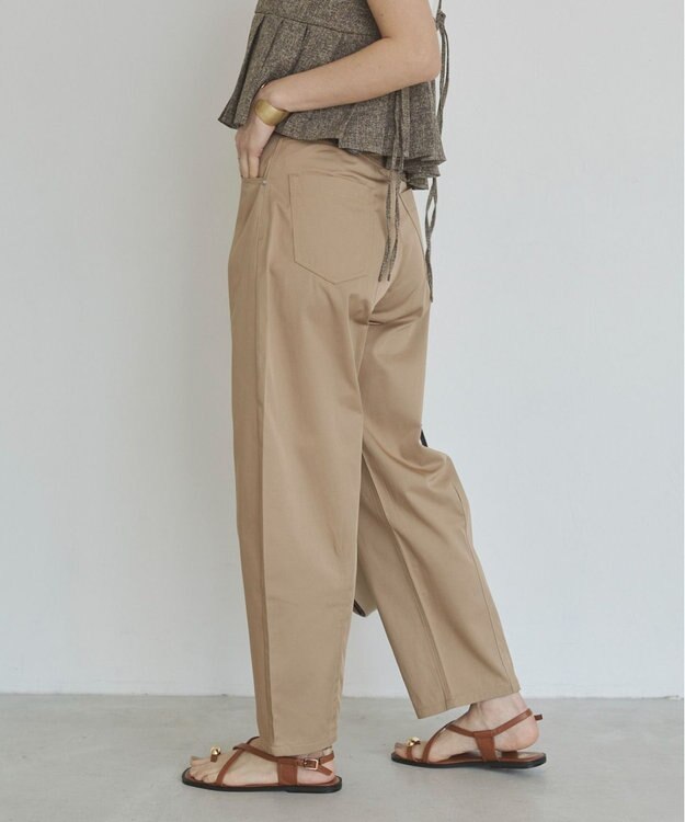 WEGO 【ANGIE VINTAGE/SMLサイズ展開】カーブチノパンツ ベージュ