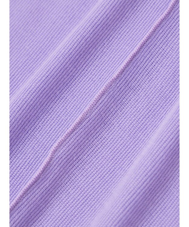 earth music&ecology シアーリブプルオーバー Lavender
