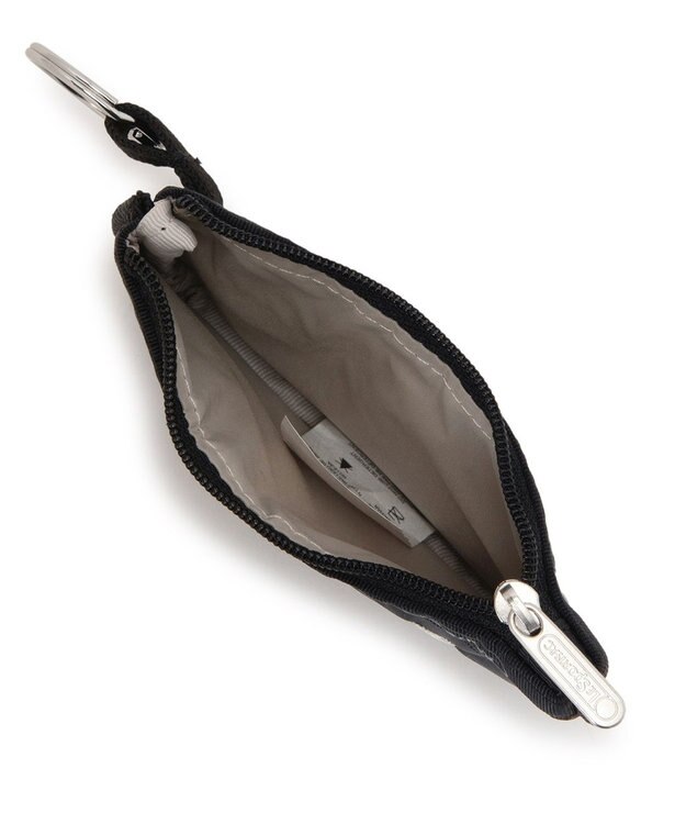 LeSportsac KEY CARD HOLDER/レッド/ホワイトハートEMB レッド/ホワイトハートEMB