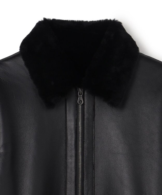 JOSEPH HOMME 【HIGH GRADE LINE】シープスキン　ムートンブルゾン ブラック系