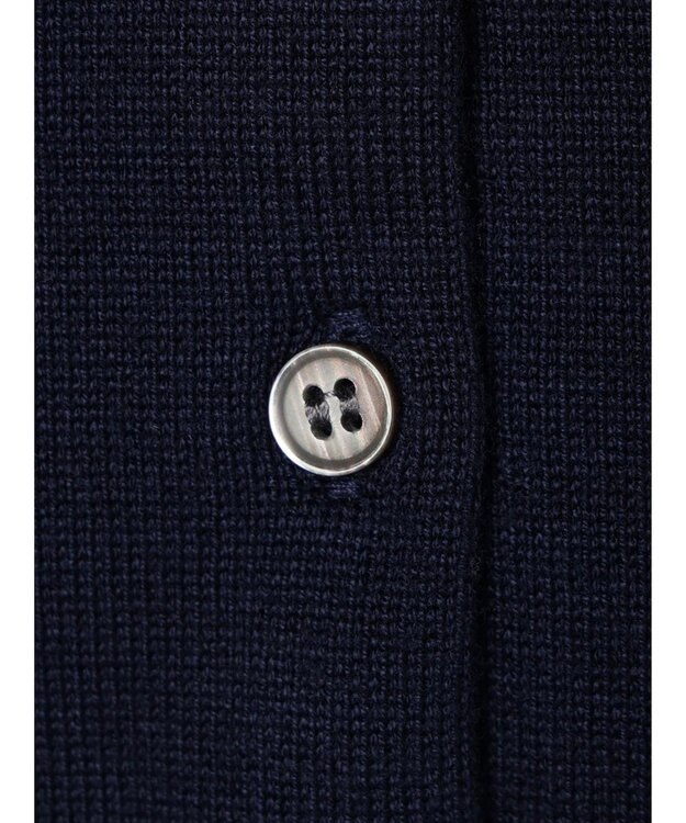 earth music&ecology ＵＶカット加工　ベーシックカーディガン Navy