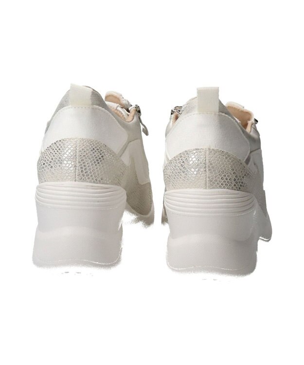 Bridget Birkin 【Round About】ヒールアップスニーカー ホワイトコンビ