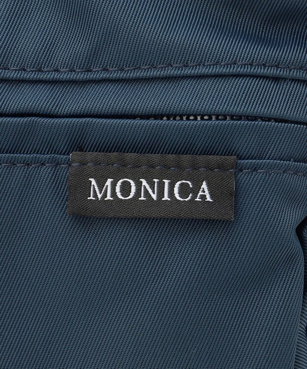 LA BAGAGERIE 【MONICA】サイドジップショルダーバッグ ネイビー
