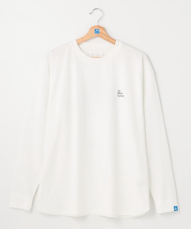 SHARE PARK MENS 【UNISEX】吸水速乾 LMCバックプリントロングスリーブTシャツ（L・XLサイズ） ホワイト