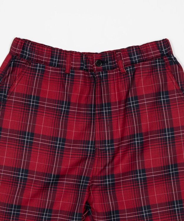 WEGO バギーチェックショーツ レッドチェック1