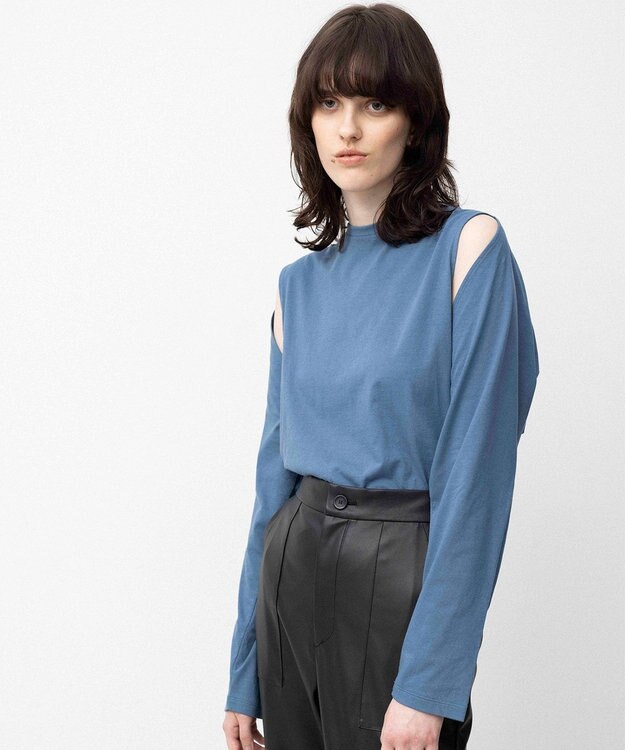 NAVE 【Nave】タンブラーコットン Tシャツ ブルー系