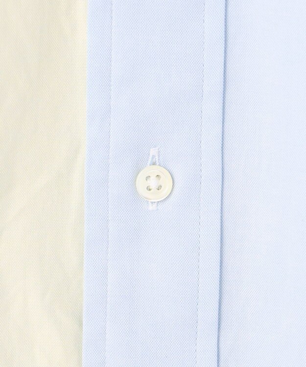 J.PRESS MEN 【J.PRESS ORIGINALS】【UNISEX】Crazy Oxford Half Sleeve Shirt / B.D. / Baggy-Fit サックスブルー系9