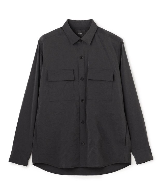 JOSEPH HOMME 新素材【ストレッチ】グレインウェーブストレッチ / シャツブルゾン グレー系