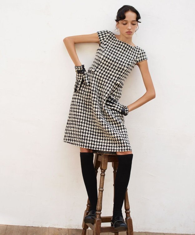 TOCCA 【再入荷！】PUZZLE ドレス オフ×ブラック系