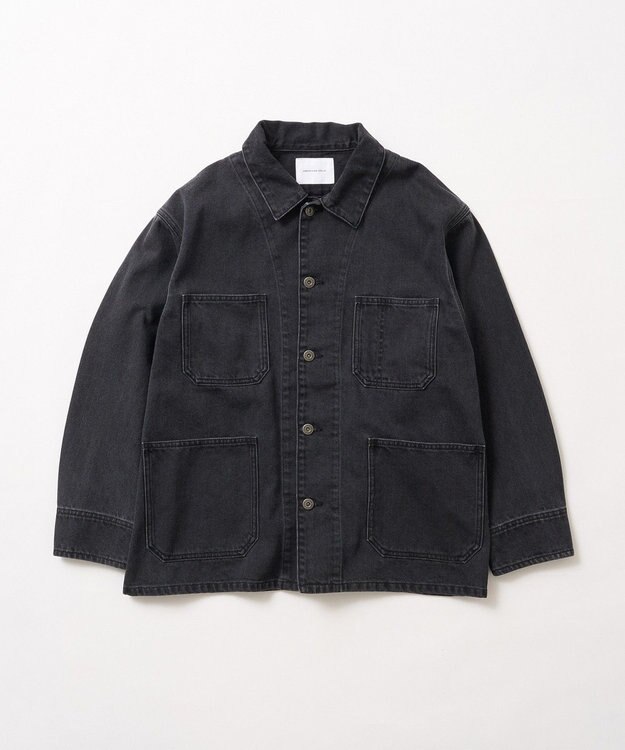AMERICAN HOLIC デニムカバーオールジャケット Black