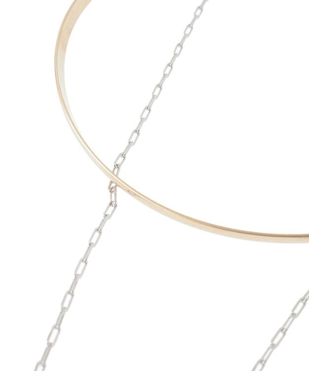 YECCA VECCA 2連メタルチョーカー Mix