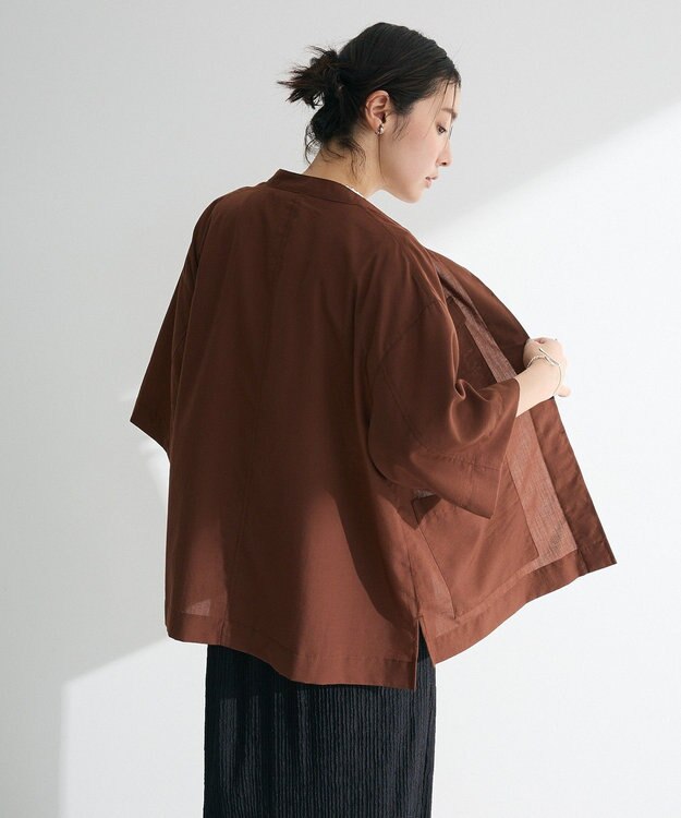 Green Parks ミリタリーシャツジャケット Brown