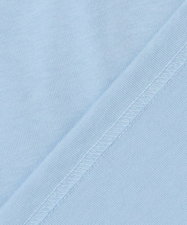 J.PRESS YORK STREET 【WOMEN】フットボールTシャツ サックスブルー系