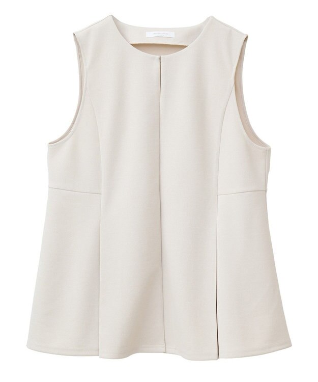 Green Parks きれいシルエットジレ Ecru