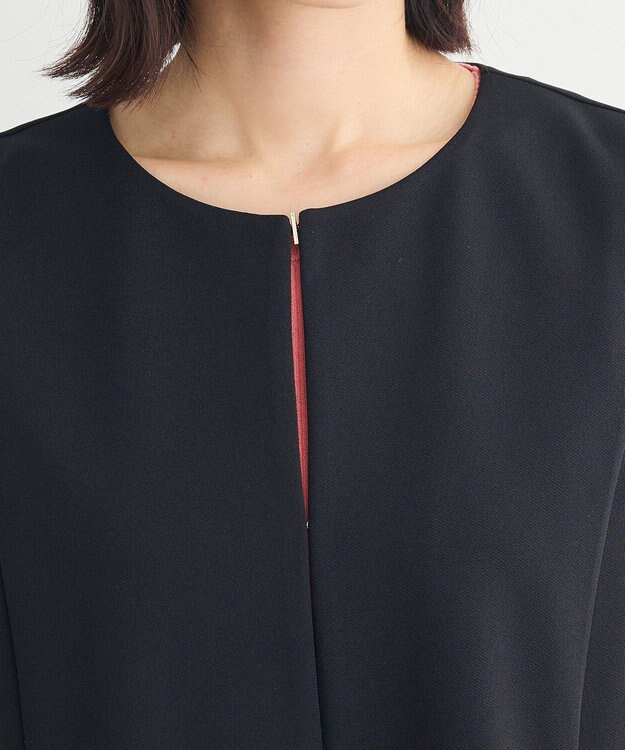 Green Parks きれいシルエットジレ Black