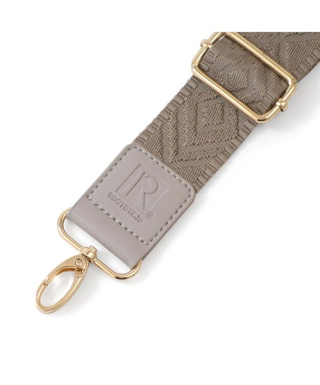 ROOTOTE 0189【直営店限定】ルートート OP.ストラップ.パターン-38-A 02：グレージュ
