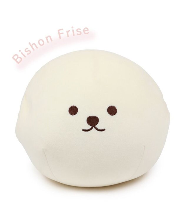 Mother garden マザーガーデン ふわんこ お昼寝まくら ハンドマフ 《ビション》 白