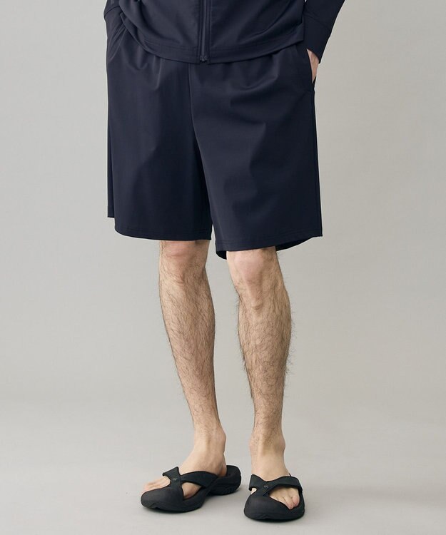 UNFILO MENS UVカット ラッシュショーツ ネイビー