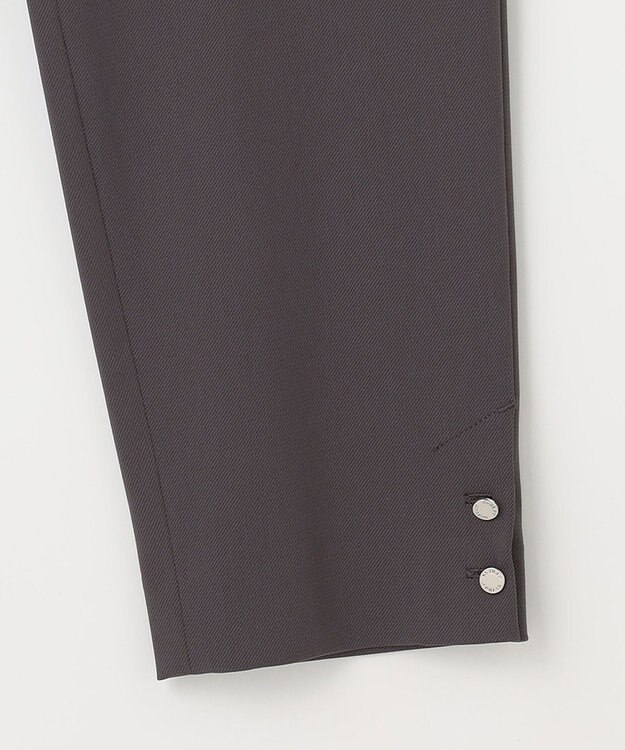 J.PRESS LADIES 【洗える】コンジュンク トリコットツイル パンツ グレー系