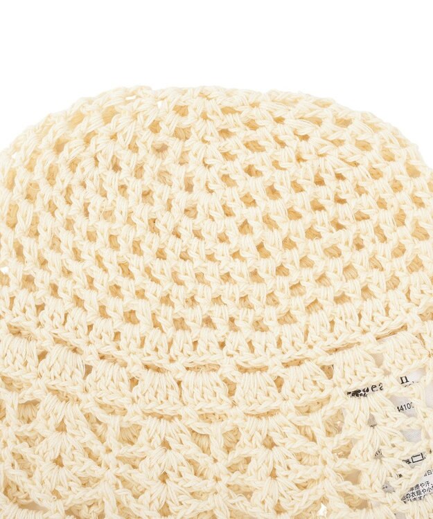 earth music&ecology クロッシェハット Ivory