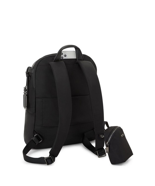 TUMI VOYAGEUR 「ホールジー」バックパック BLACK/GUNMETAL