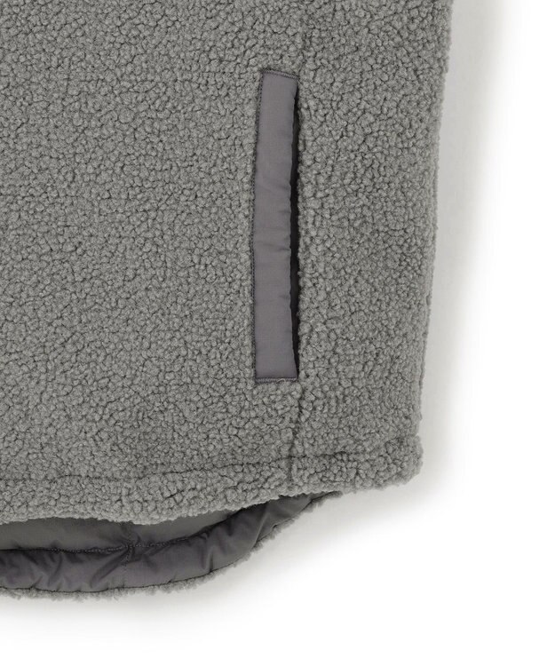 UNFILO MENS ウォーム ライトムーブ リバーシブルベスト [24年秋冬商品] グレー