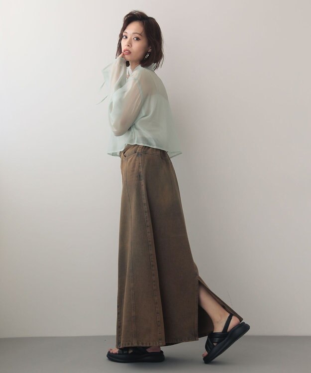 Green Parks ＥＧＯＩＳＴドロストシアーシャツ Mint