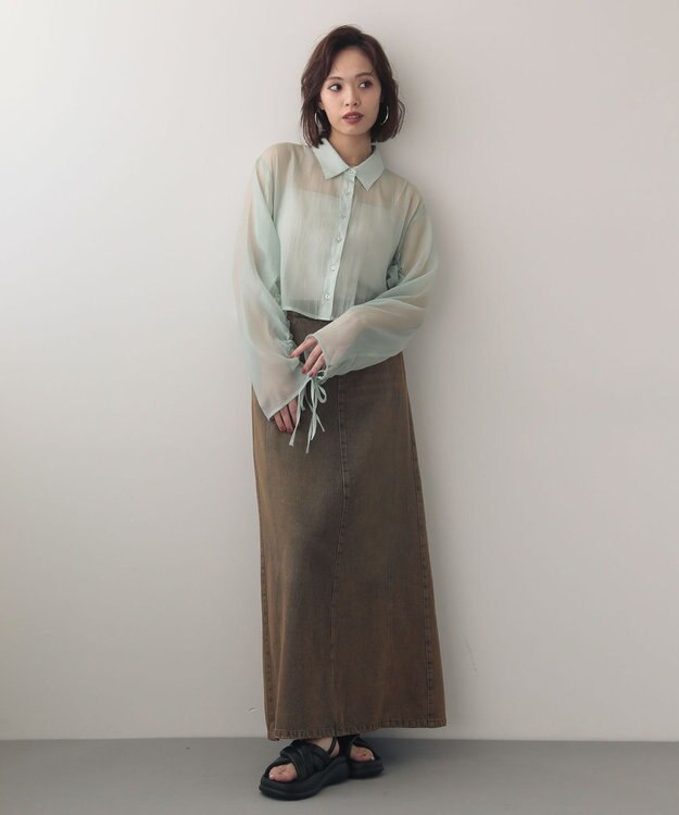 Green Parks ＥＧＯＩＳＴドロストシアーシャツ Mint