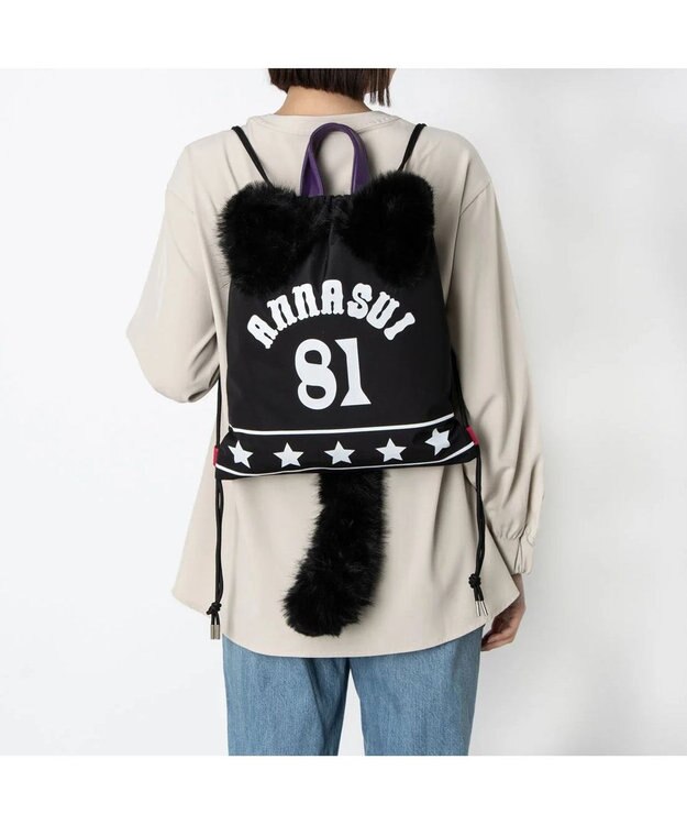ANNA SUI TITIサック ナップザック クロ